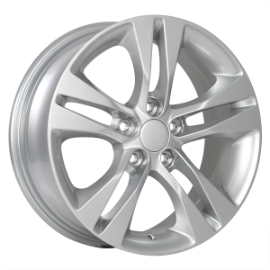 16x6.5 5x105 Replica 160 ET39 Silver CB56.6 Conical