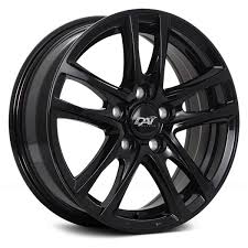 16X6.5 5X114.3 OEM ET45 CB73.1 60' GLOSS BLACK RUNFLAT