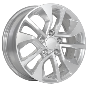 16x6.5 5x114.3 Replica 138 ET45 Silver CB64.1 Radius R12
