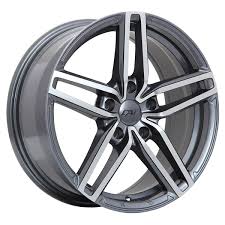 16X7.0 5X114.3 EVO ET40 CB73.1 GUNMETAL MACH. FACE