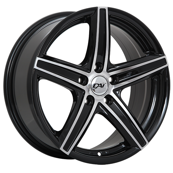 16X7.0 5X114.3 REVO BLACK-MACHINED FACE  ET 40 CB73.1  CB73.1