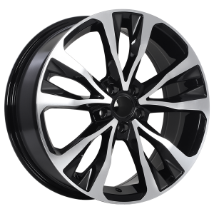 17x7.0 5x100 Replica 126 ET39 Gloss Black Machined Face CB54.1 Flat OE