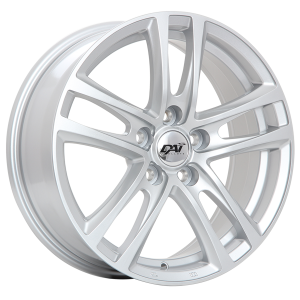 17X7.0 5X114.3 OEM ET45 CB73.1 60' SILVER RUNFLAT