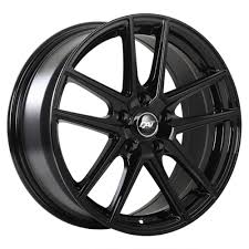 17x7.5 5x100 LEVEL ET42 Gloss Black CB56.1 60'