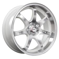 17X7.5 5X100/5X114.3 MIRAGE ET 40 CB73.1 WHITE W/MACHINED FACE
