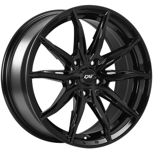 17x7.5 5x105 Frantic ET39 Gloss Black CB56.6 60'