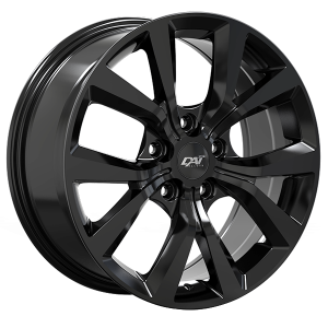17x7.5 5x108 Mission ET42 Gloss Black CB63.4 60'