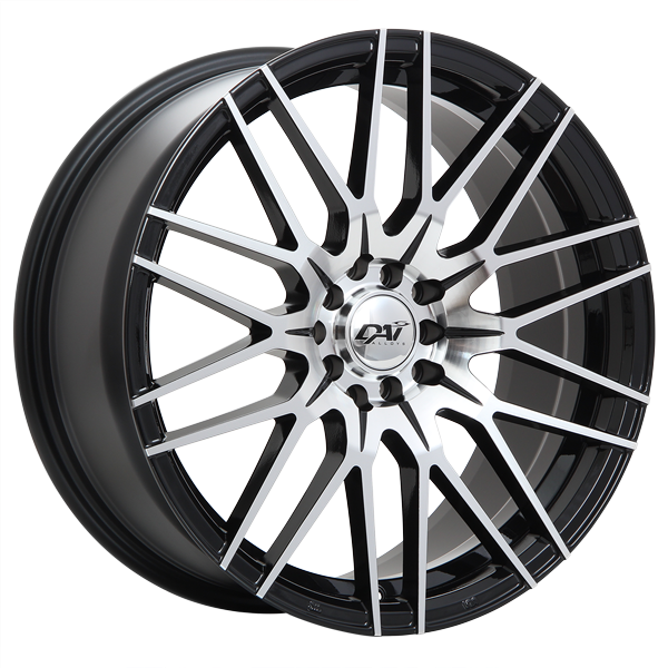 17X7.5 5X108/5X114.3 REBEL ET45 CB73.1 BLACK MACH. FACE