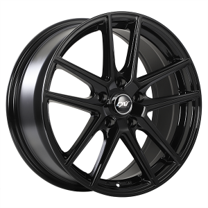 17x7.5 5x114.3 LEVEL ET42 Gloss Black CB73.1 60'