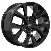17x7.5 5x114.3 Mission ET42 Gloss Black CB73.1 Conical