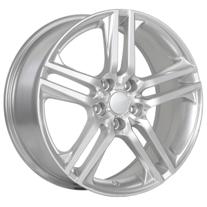 17x7.5 5x114.3 Replica 145 ET50 Silver CB64.1 Radius R12