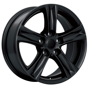 17x7.5 5x114.3 Replica 28 ET35 Gloss Black CB60.1 Flat OE