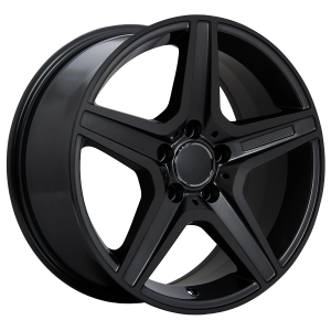 17x8.0 5x112 Replica 21 ET45 Gloss Black CB66.6 Radius R13