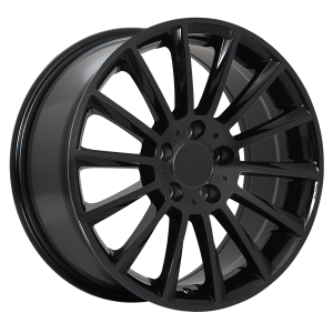 17x8.0 5x112 Replica 92 ET42 Gloss Black CB66.6 Radius R13