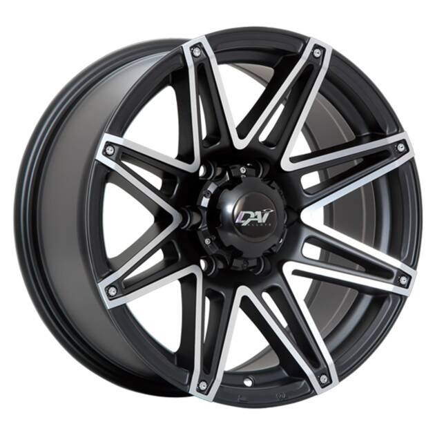 17X8.0 6X139.7 ROX ET10 CB108.1 SATIN BLK MACH. FACE