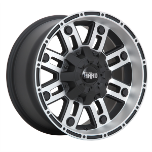 17X9.0 5X127 TRAXX ET0 CB71.5 BLK MACH. FACE