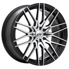 18X8.0 5X105/5X110 REBEL ET40 CB73.1 BLACK MACH. FACE
