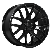 18x8.0 5x108 Autobahn ET42 Gloss Black CB63.4 60'