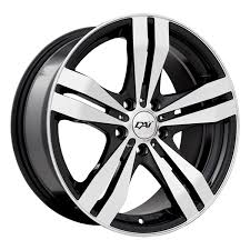 18X8.0 5X110 TARGET ET40 CB65.1 BLACK W/MACHINED FACE