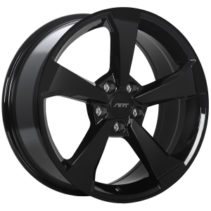 18x8.0 5x112 Replica 191 ET35 Gloss Black CB66.5 R13