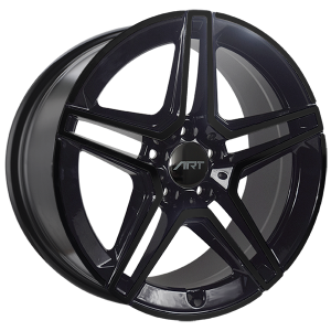 18x8.0 5x112 Replica 200 ET35 Gloss Black CB66.6 R14