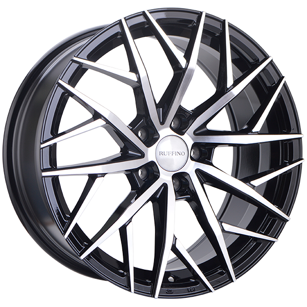 18X8.0 5X114.3 ATRAX ET35 GLOSS BLACK - MACH CB73.1 60'