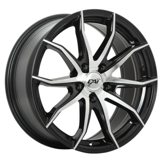 18X8.0 5X114.3 PARADOX ET42 60' CB73.1 GLOSS BLACK - MACH.FACE
