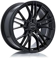 18X8.0 5X114.3 STAAR ET45 CB: 73.1 SATIN BLACK - MILLED EDGE