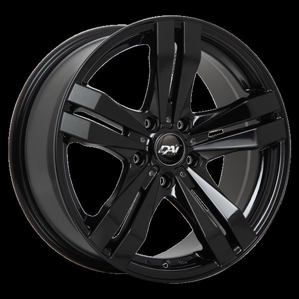 18X8.0 5X114.3 TARGET ET45 CB73.1 GLOSS BLACK