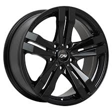 18X8.0 5X115 TARGET ET25 CB71.5 GLOSS BLACK