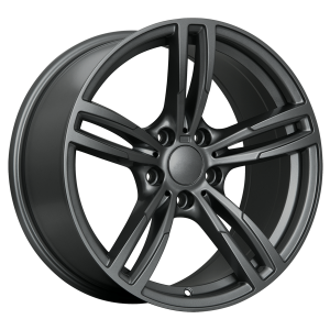 18x8.5 5x112 Replica 61 ET30 CB66.6 Dark Gunmetal 60'