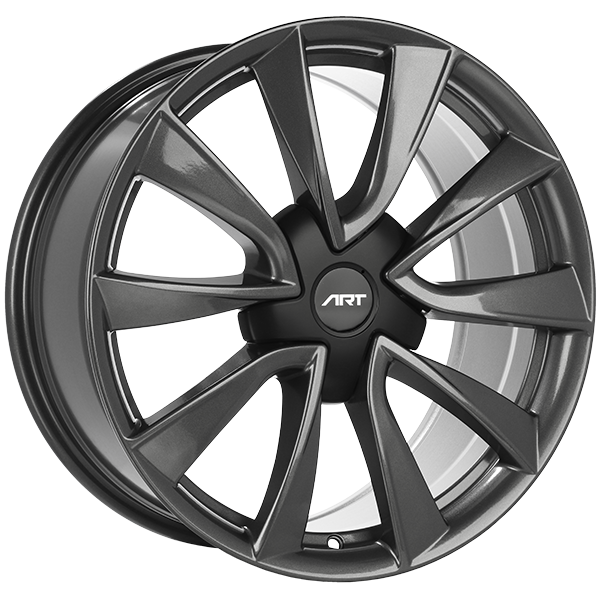 18x8.5 5x114.3 Replica 214 ET35 Satin Black CB71-64.1 60'