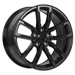 18x8.5 5x120 Replica 157 ET35 Gloss Black CB72.6 Conical