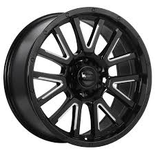 18x9.0 6x135 Karv ET20 Gloss Black Milled Edge CB87.1 60'
