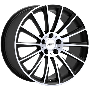 19X8.5 5X112 Replica 194 ET35 Gloss Black - Mach CB66.6 R14