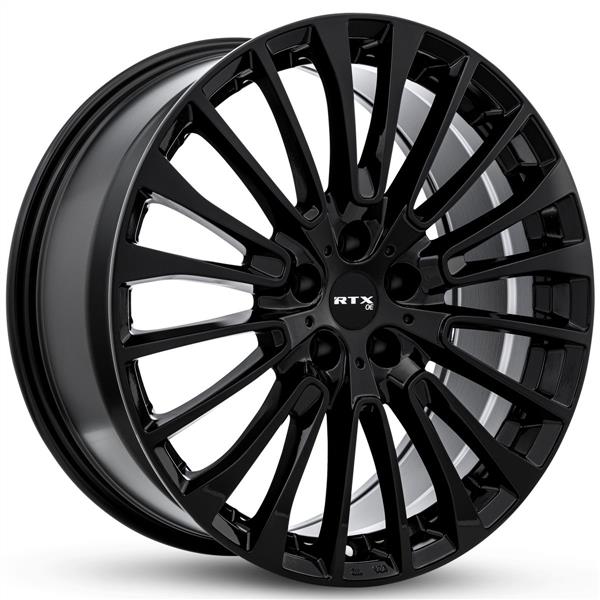 20X8.5 5X112 Rtx Borna Gloss Black Et35 Cb66.6