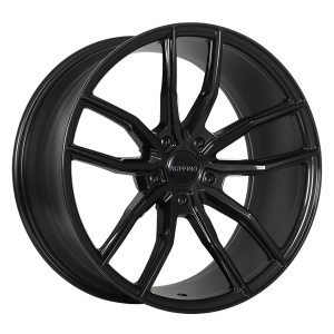 20X9.0 5X108 PURE BLACK MAGIC ET40 CB63.4 60'