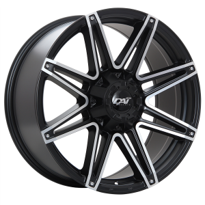 20X9.0 5X127/5X139.7 ROX ET20 CB77.8 SATIN BLK MACH. FACE