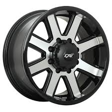 20x9.0 5x139.7 Maxx ET20 Gloss Black machined Face CB77.8 60'