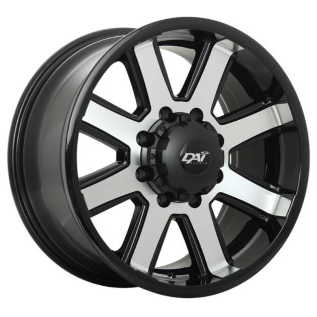 20x9.0 6x139.7 Maxx ET20 Gloss Black Machined Face CB108.1 60'