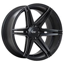 20X9.5 6X139.7 OKIDA ET10 CB108.1 SATIN BLACK MILLED EDGE
