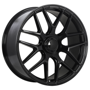 21x9.5 5x112 Replica 139 ET45 Gloss black CB66.6 R13