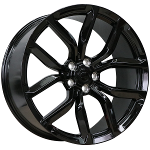 22x10.0 5x120 Replica 201 ET45 Gloss Black CB72.6 180'