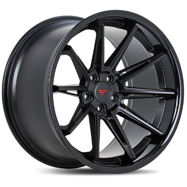 FERRADA WHEELS - CM2 - 20X11.5  5X112  ET30  MATTE BLACK / GLOSS BLACK LIP C.B 66.56 (DISPLAY WHEEL)