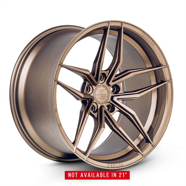 FERRADA WHEELS FORGE - F8-FR5 - 20X9 5X112 ET27 MATTE BRONZE. C.B 66.56