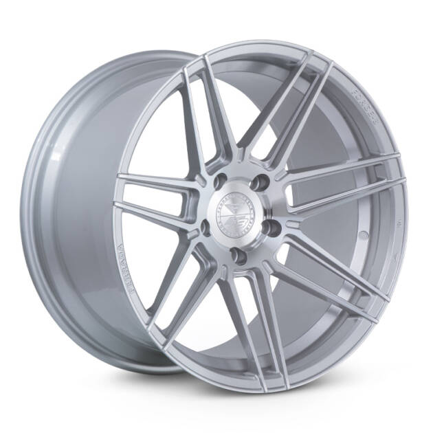 FERRADA WHEELS FORGE - F8-FR6 - 20X11.5  5X120  ET32  MACHINE SILVER C.B. 74.1 (DISPLAY WHEEL)