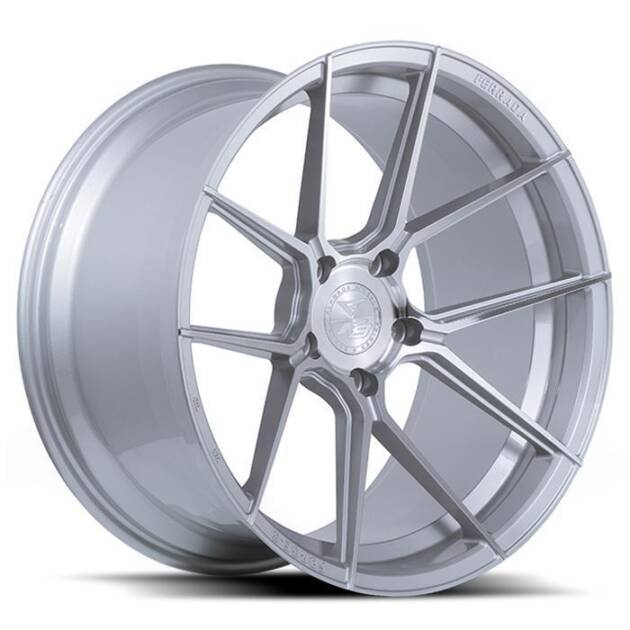 FERRADA WHEELS FORGE - F8-FR8 - 20X12  5X112  ET33  MACHINE SILVER C.B 66.56 (DISPLAY WHEEL)