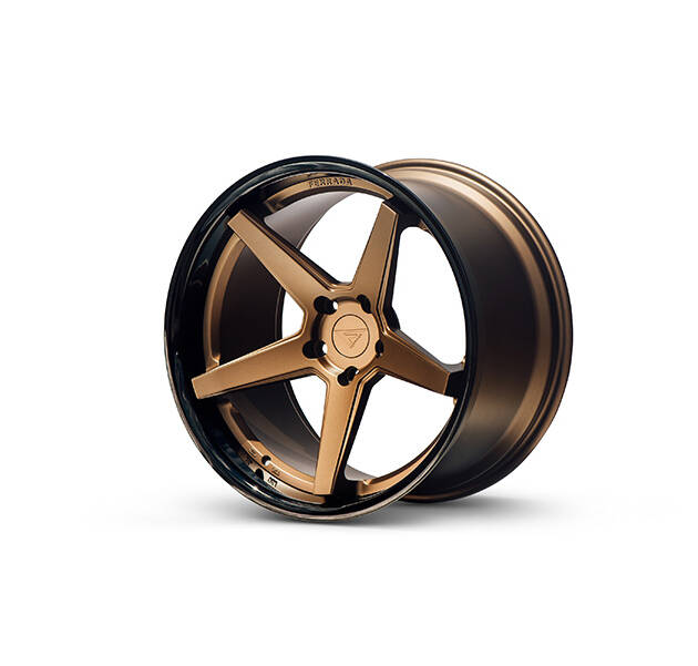 FERRADA WHEELS - FR3 - 20X11.5  5X114  ET30  MATTE BRONZE / GLOSS BLACK LIP C.B 73.1 (DISPLAY WHEEL)