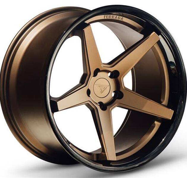 FERRADA WHEELS - FR3 - 22X11  5X115  ET20  MATTE BRONZE / GLOSS BLACK LIP C.B 71.6 (DISPLAY WHEEL)