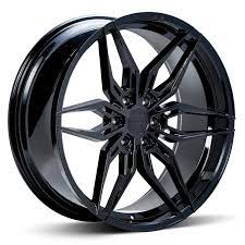 FERRADA WHEELS - FT5 - 24X10  6X135  ET25  GLOSS BLACK C.B 87.10 (DISPLAY WHEELS)